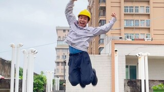 ชีวิตหลังสอบเข้ามหาลัยต้องต่อ "More Jump More"! ! ! ช่างไฟฟ้าช่วยกระโดดในวันที่ฝนตก! ! !