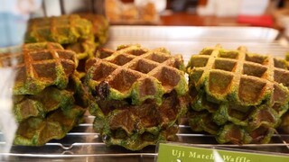 Bánh kẹp trà xanh #amthucduongpho