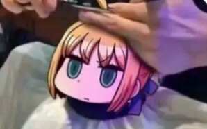 "What will happen when Saber's stupid hair is picked off?"