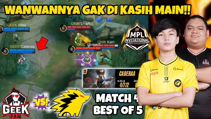 Pertama x Gw liat WANWAN Kesusahan gini!! Bener2 Ga Di kasi Main!! Match 4