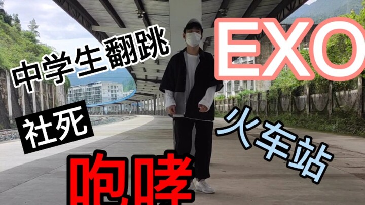 他已经很收敛了，中学生翻跳EXO的《咆哮》，重回金典，巅峰之作，