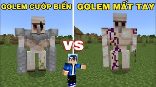 Khi Người Sắt Golem Hoá Thân | THÀNH CƯỚP BIỂN CHỐNG LẠI ZOMBIE TẤN CÔNG | Trong Minecraft Pe..!!