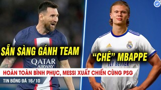 BẢN TIN 16/10| CHÍNH THỨC: Messi sẵn sàng trở lại GÁNH PSG đêm nay; Real bỏ Mbappe chốt hàng Haaland