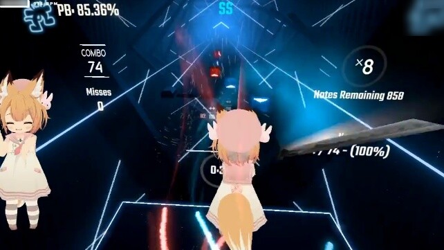 【Beat Saber】Feeling Stronger - 928/932 - Rank SS (91.87%)