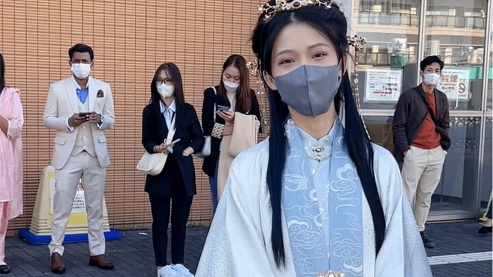 Setelah mengenakan Hanfu di Jepang, saya sebenarnya...