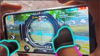 Realme narzo 20pro free fire gameplay test 4 finger handcam m1887 onetap headshot SD860 CPU smoothaf