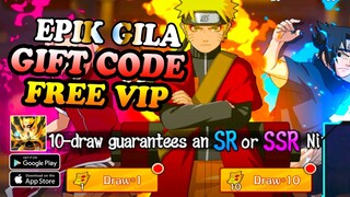 INI DIA!! NARUTO 3D RPG TERBAIK ANDROID ADA GIFT CODE DAN F2P FREE VIP
