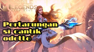 PERTARUNGAN MEMUKAU SI CANTIK ODETTE MOBILE LEGEND