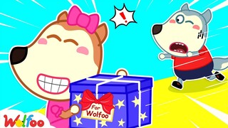 Lucy, This Gift Is Mine! Wolfoo Doesn't Want to Share - Kids Learning How to Share | Wolfoo Channel