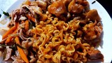 Món ăn Hàn Quốc: làm mỳ cay gà BBQ Hàn Quốc| Cuộc Sống Miền Tây. BL
