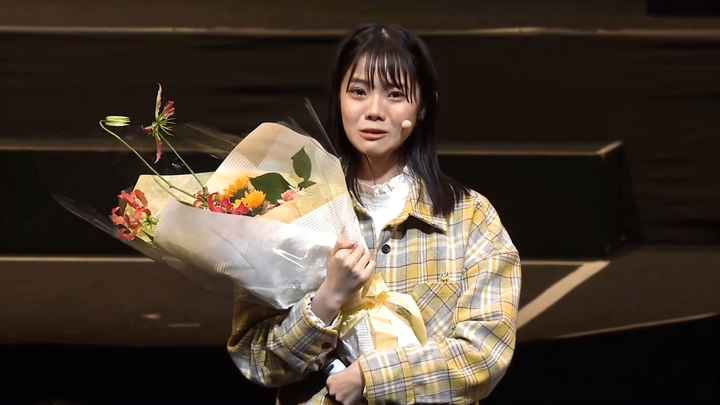 【Chinese subtitles】Kito Haruka/Shida Amber's speech after receiving flowers "Baotaro Sentai Don Brot