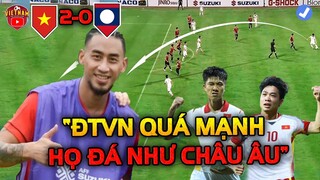 Thua ĐTVN 2-0, Cầu Thủ LÀO KIỀU Thừa Nhận: “Việt Nam Quá Mạnh, Ở Đẳng Cấp Châu Âu”