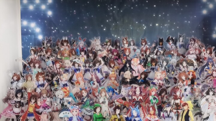 Uma Musume: Pretty Derby All the horse girls stand in a formation