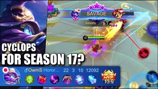 CYCLOPS FOR SEASON 17? WHAT DO YOU THINK?