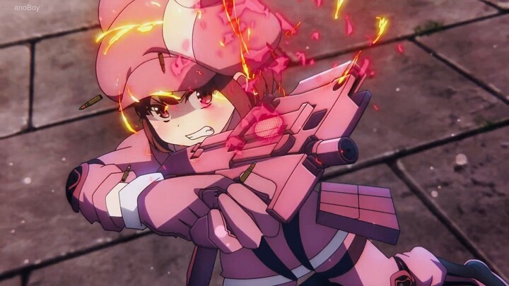 Sword Art Online Alternative: Gun Gale Online II episode 12 Full Sub Indo -END- REACTION INDONESIA