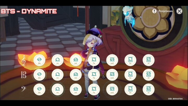 BTS "DYNAMITE" [Windsong Lyre] - Genshin Impact (Indonesia)