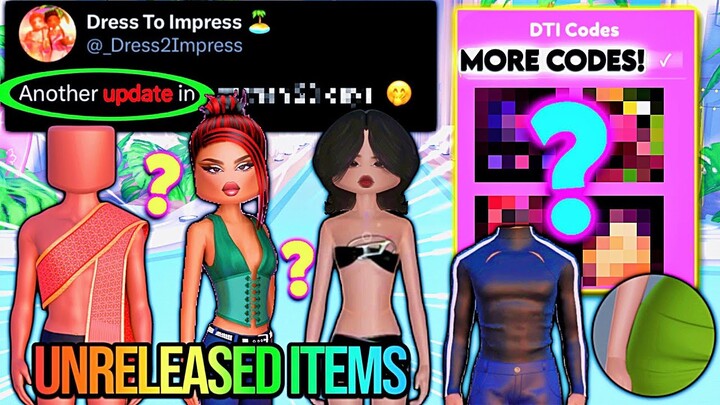 *ANOTHER* Update THIS MONTH In Dress To Impress?! Possible ITEMS, Codes & Release Date Ideas ROBLOX