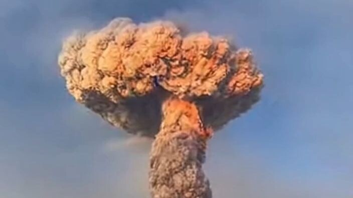 Erupcion del popo!
