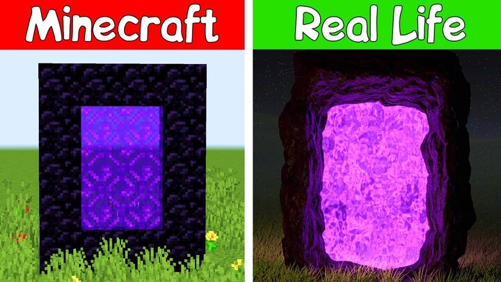 Realistic minecraft ! Realistic water ! lava ! Slime block