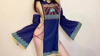 Jiangshi @ Đầm nữ cắt xẻ thời trang gợi cảm.