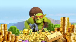 Gameplay looting resource with Goblin super🟢