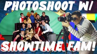 SHOWTIME FAM PHOTOSHOOT BTS