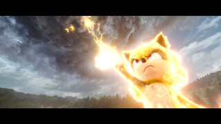 How does Sonic go to the toilet?