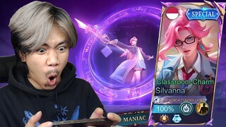 REVIEW SKIN SPECIAL SILVANA GRATIS AUTO LANGSUNG MANIAC - Mobile legends