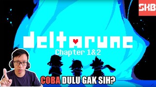 HIIII NGERINYA MASUK DUNIA GINI! NYAWAKU JADI TARUHANNYA! ❤️🦴 | DELTARUNE DEMO