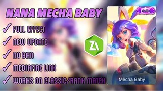 NEW NANA EPIC SKIN SCRIPT | FULL EFFECT | MOBILE LEGENDS