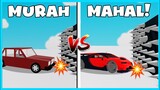 HANCURKAN MOBIL MURAH VS MOBIL PALING MAHAL DIDUNIA!