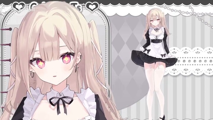 Cô hầu gái nhỏ đích thực xinh đẹp! [Trình bày mô hình Live2D]