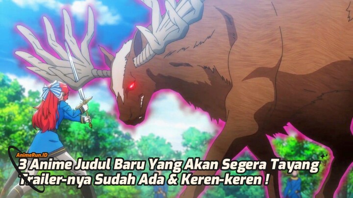 Baru Trailer-nya 3 Anime Baru Ini Sudah Bikin Heboh, Visualnya Sebagus Ini Ternyata!