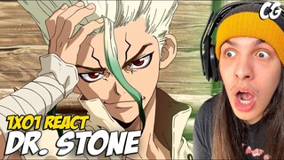 ASSISTINDO DR. STONE PELA PRIMEIRA VEZ! - React EP 1