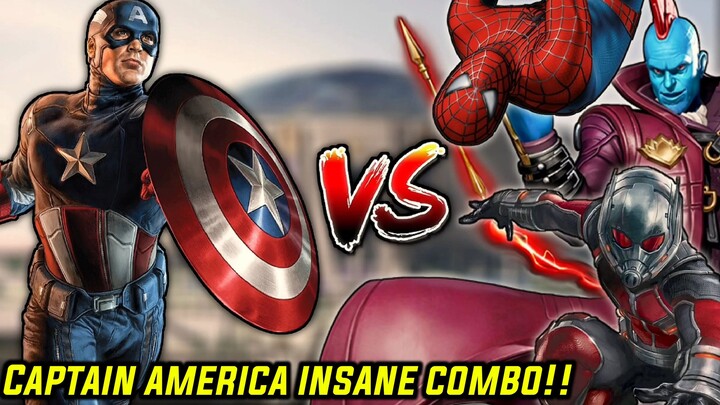 CAPTAIN AMERICA EPIC COMEBACK GAMEPLAY | HOW TO PLAY CAPTAIN AMERICA 2023 | MARVEL SUPER WAR MOBA