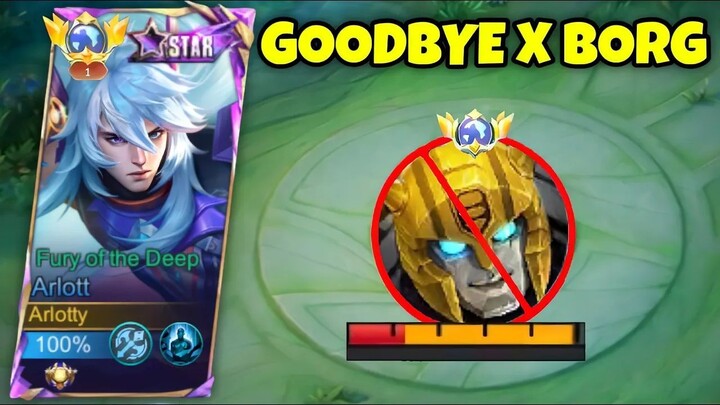 GOODBYE TOP GLOBAL X BORG! THIS NEW META DAMAGE ARLOTT IS THE BEST COUNTER FOR X