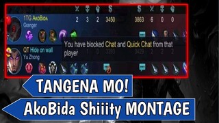 HOW TO EASILY COUNTER TRASHTALKER AND TOXIC PLAYERS IN RANK GAME - Akobida GRANGER GAMEPLAY - MLBB