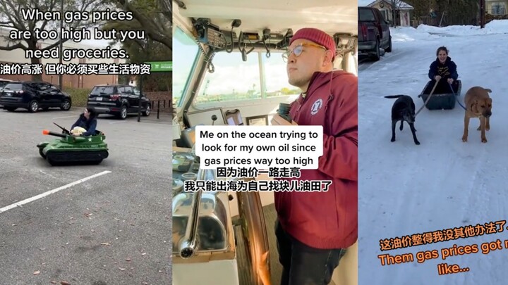 油价高涨下的美国人...