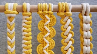 5种新编织绳结的编织方法