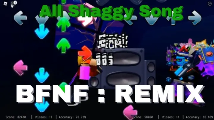 All Shaggy Songs In [BFNF : REMIX]