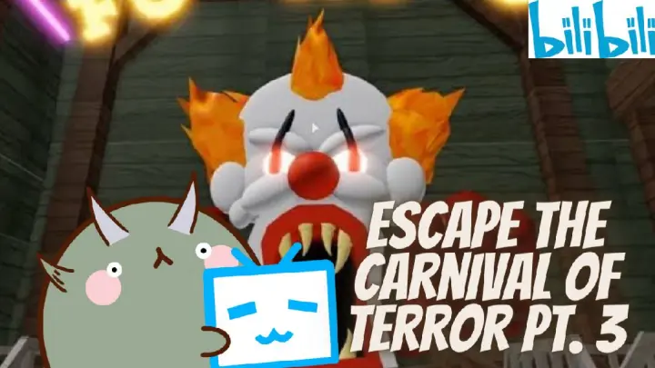 Escape the Carnival of Terror Part 3 - ROBLOX - Nakatakas tayo sa roller coaster!