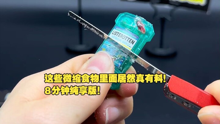 These miniature foods actually pack a punch! An 8-minute no-cut version!