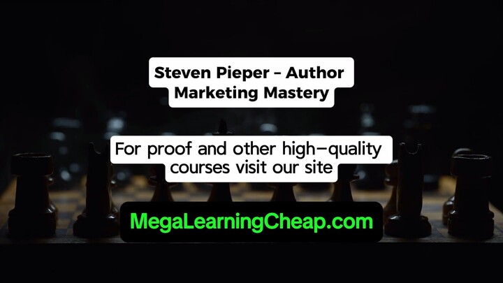 Steven Pieper – Author Marketing Mastery