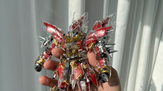 Bandai MG Xin'anzhou ฐานโปร่งใสไร้สีการจับคู่สีสเปรย์จำกัด (2)