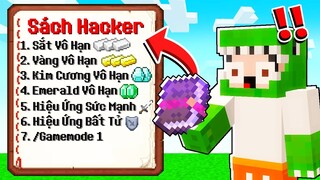 Minecraft Bedwars SÁCH HACKER Có Thể Chọn Lệnh Hack Siêu Vip * KHANGG BỊ NOOB TEAM TROLL VÀ CÁI KẾT