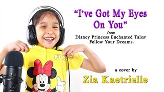 Princess Jasmine: I'VE GOT MY EYES ON YOU (Cover by 7-year old ZIA) 🎹🎼🎤 | Amazing Zia