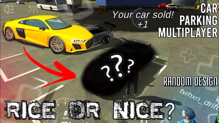 Car Parking Multiplayer Rice or Nice? #5 Random Design