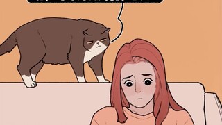 Kucing: Sayangnya, kucing benar-benar tidak kekal, usus besarnya membungkus usus kecilnya~