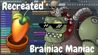 Plants Vs Zombies Brainiac Maniac Fl Studio Remix!