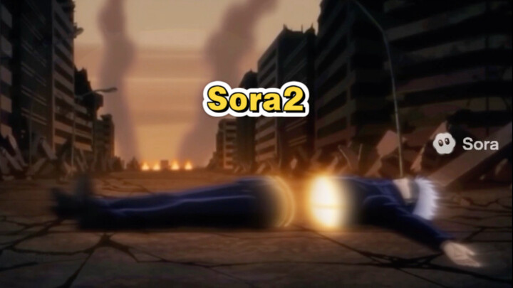 Gojo Satoru's Revival Battle Against Sukuna [Let's See Where Sora2's Limits Lie]